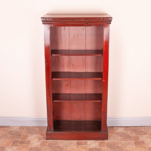TALL OPEN BOOKCASE WITH ADJUSTABLE SHELVES - ADDITIONAL PHOTO 4