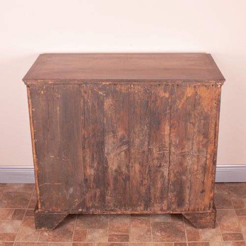 EARLY GEORGIAN WALNUT CHEST OF DRAWERS - ADDITIONAL PHOTO 14