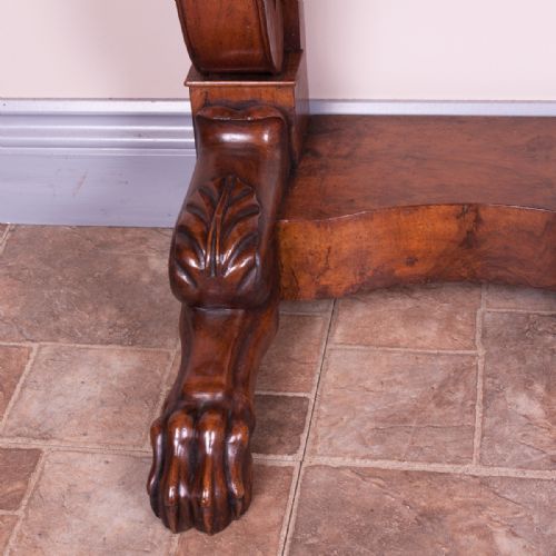 19THC FRENCH WALNUT CONSOLE TABLE - ADDITIONAL PHOTO 10