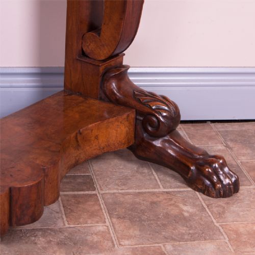 19THC FRENCH WALNUT CONSOLE TABLE - ADDITIONAL PHOTO 12