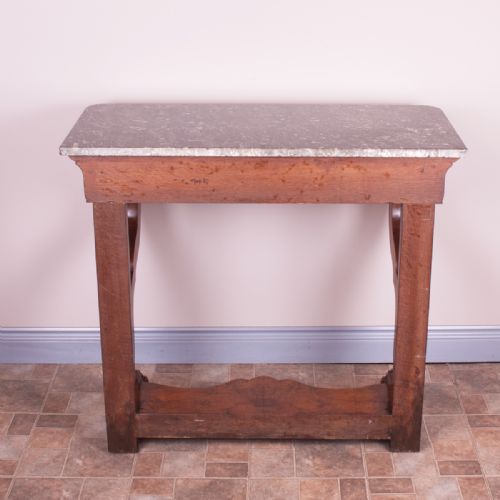 19THC FRENCH WALNUT CONSOLE TABLE - ADDITIONAL PHOTO 13