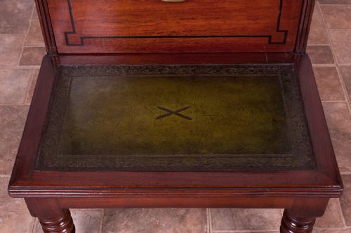 19THC MAHOGANY LIBRARY STEPS - ADDITIONAL PHOTO 10