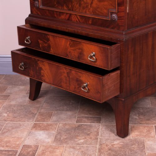 GOOD QUALITY MAHOGANY FOLIO CABINET - ADDITIONAL PHOTO 7