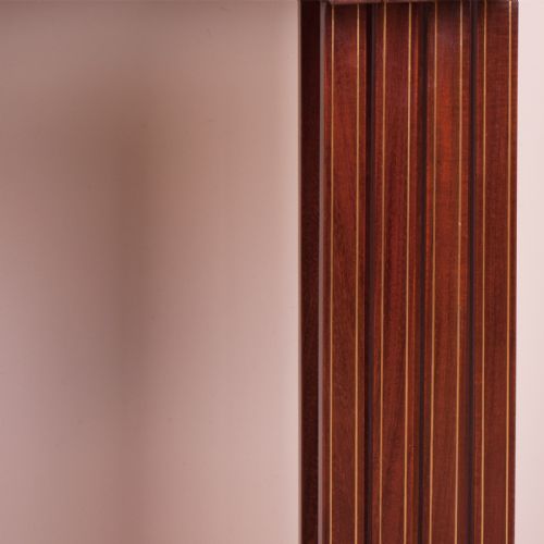 GOOD QUALITY FRENCH BRASS INLAID MAHOGANY QUARTETTO NEST OF TABLES - ADDITIONAL PHOTO 15