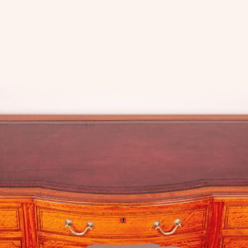 GOOD QUALITY INLAID SATINWOOD WRITING DESK - ADDITIONAL PHOTO 8