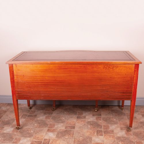 GOOD QUALITY INLAID SATINWOOD WRITING DESK - ADDITIONAL PHOTO 12
