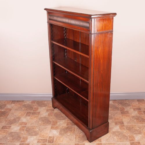 TALL OPEN BOOKCASE WITH ADJUSTABLE SHELVES - ADDITIONAL PHOTO 1