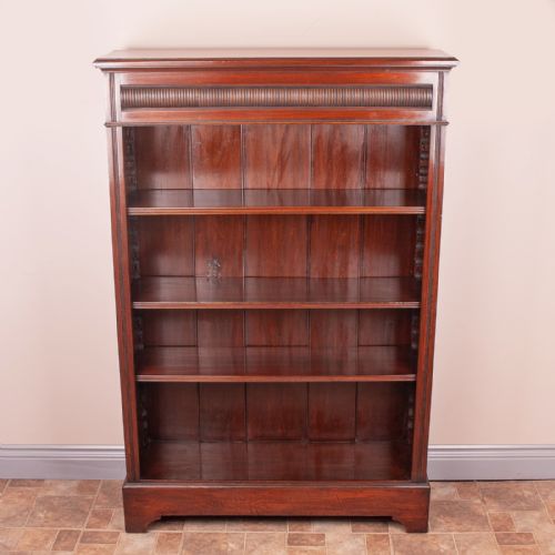 TALL OPEN BOOKCASE WITH ADJUSTABLE SHELVES - ADDITIONAL PHOTO 3