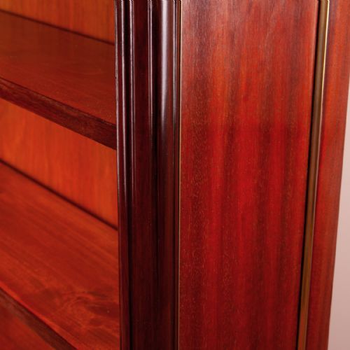 LARGE FRENCH BOOKCASE WITH MARBLE TOP - ADDITIONAL PHOTO 5