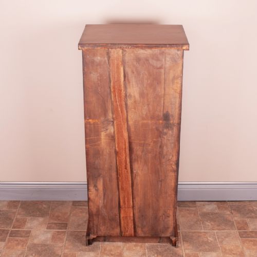 VICTORIAN WALNUT WELLINGTON CHEST OF DRAWERS - ADDITIONAL PHOTO 9