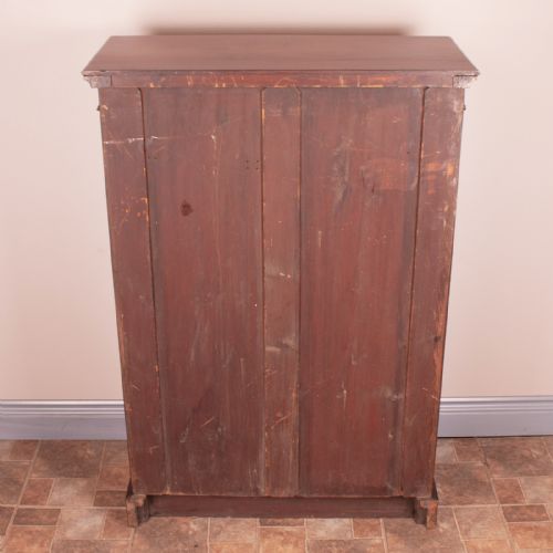 GOOD QUALITY EDWARDIAN MAHOGANY OPEN BOOKCASE - ADDITIONAL PHOTO 6