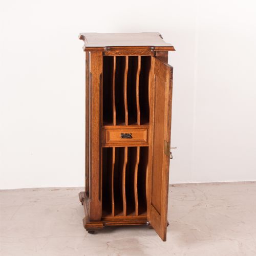 OAK MUSIC FILING CABINET - ADDITIONAL PHOTO 2