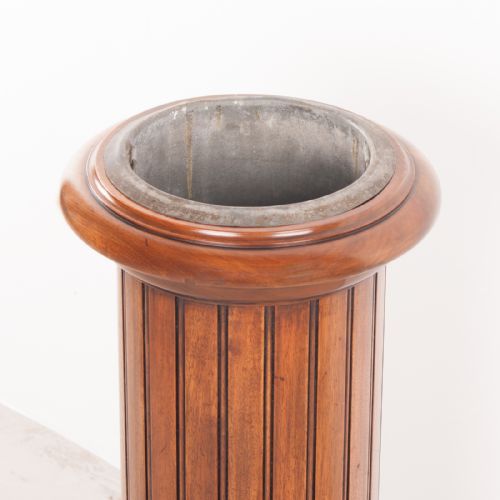 19THC GOOD QUALITY WALNUT UMBRELLA STICK STAND - ADDITIONAL PHOTO 6