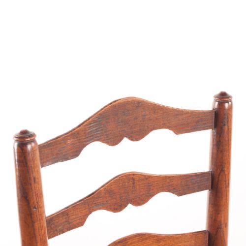 CHILD'S RUSH SEATED LADDERBACK HIGH CHAIR - ADDITIONAL PHOTO 7