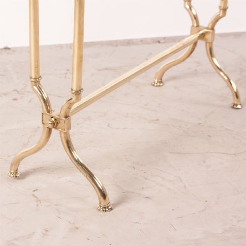 GOOD QUALITY CONTINENTAL BRASS TOWEL RAIL - ADDITIONAL PHOTO 6