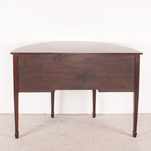 MAHOGANY DEMI LUNE SHAPED SIDEBOARD - ADDITIONAL PHOTO 10