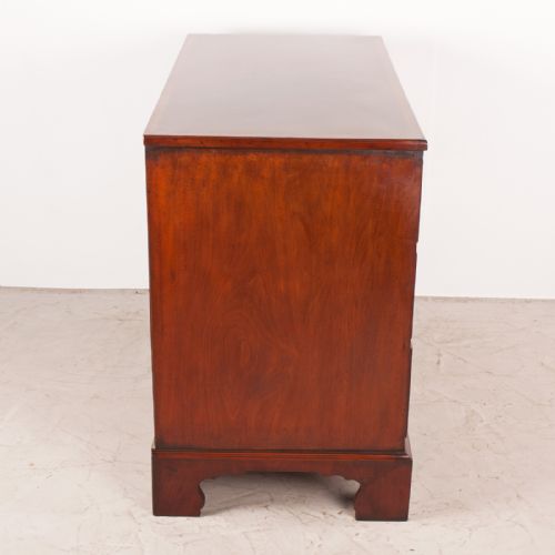 INLAID MAHOGANY CHEST OF DRAWERS - ADDITIONAL PHOTO 4