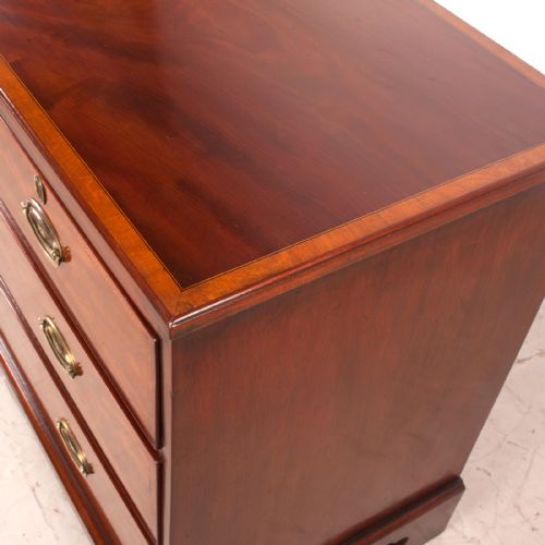 INLAID MAHOGANY CHEST OF DRAWERS - ADDITIONAL PHOTO 8