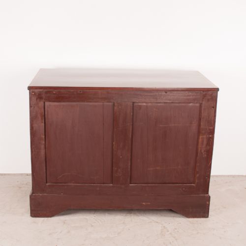 INLAID MAHOGANY CHEST OF DRAWERS - ADDITIONAL PHOTO 9