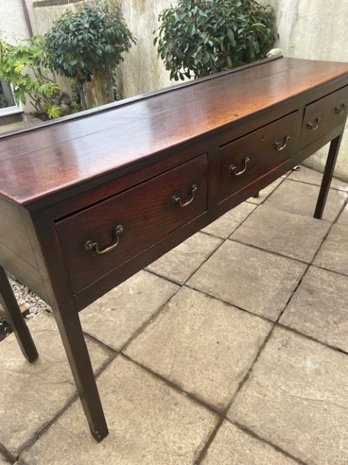 Oak Dresser Base
