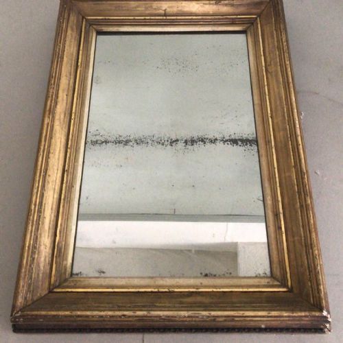 A HANDSOME19THC HEAVY CARVED AND GILDED FRAMED MIRROR - ADDITIONAL PHOTO 3