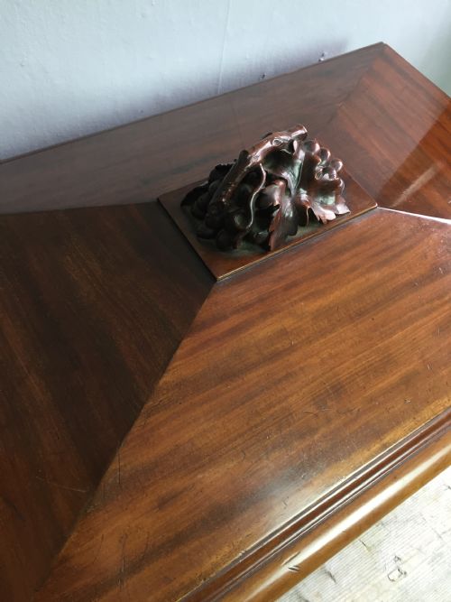 A WILLIAM IV MAHOGANY CELLARETTE - ADDITIONAL PHOTO 2