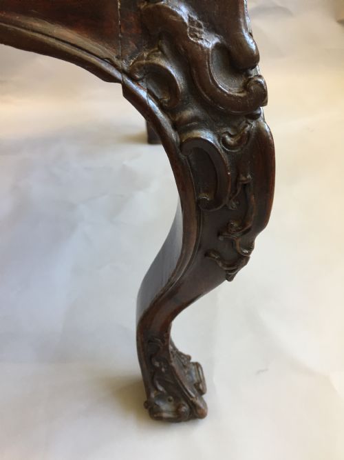 A LOVELY 19THC ROSEWOOD COUNTRYHOUSE CHAIR - ADDITIONAL PHOTO 4