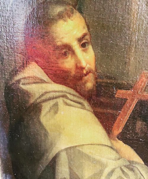 A 19THC LARGE PAINTING AFTER ANDREA DEL SARTO - ADDITIONAL PHOTO 3