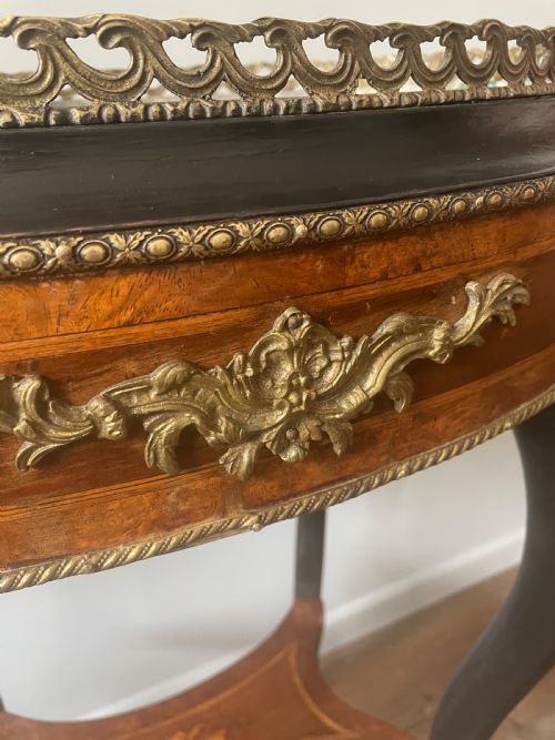 A LOVELY 19THC KINGWOOD ORMOLOU MOUNTED JARDINIER - ADDITIONAL PHOTO 4