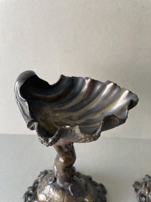 A REGENCY PAIR OF BRONZE TAZZAS - ADDITIONAL PHOTO 9