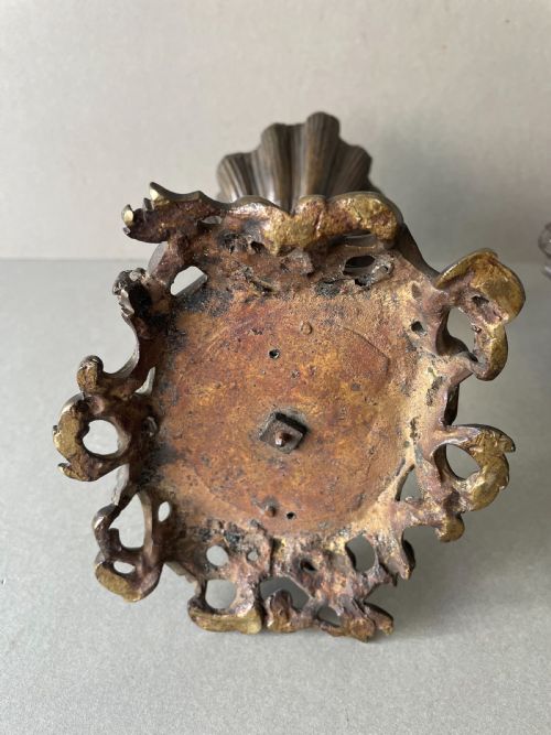 A REGENCY PAIR OF BRONZE TAZZAS - ADDITIONAL PHOTO 10
