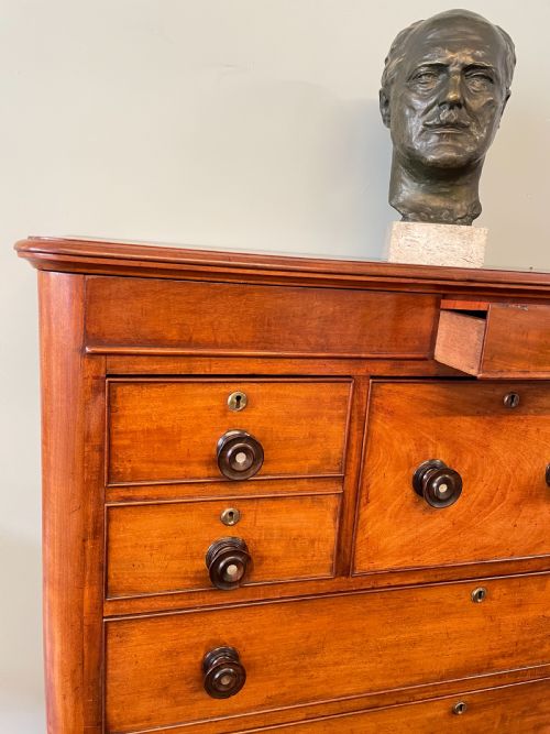 A 19THC SCOTTISH CHEST OF DRAWERS - ADDITIONAL PHOTO 3