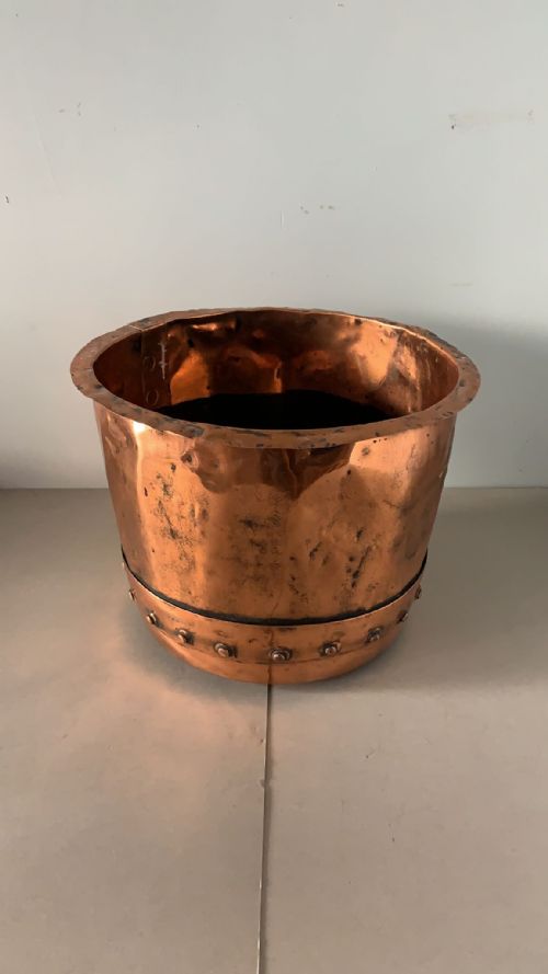 ANTIQUE COPPER BIN - ADDITIONAL PHOTO 3