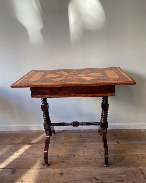 A 19THC OCCASSIONAL TABLE - ADDITIONAL PHOTO 7