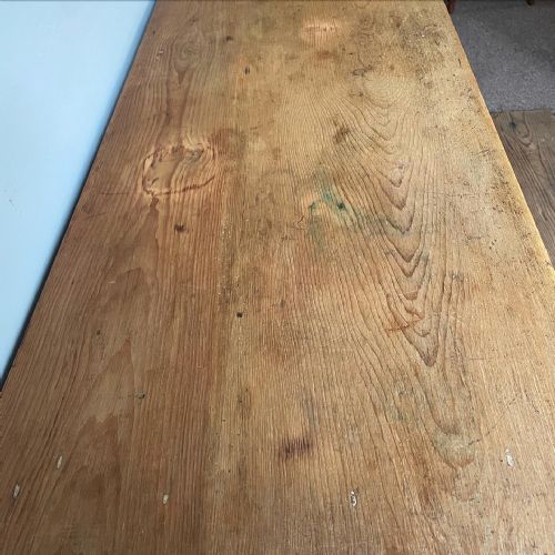 A 19THC PINE DRESSER BASE - ADDITIONAL PHOTO 5