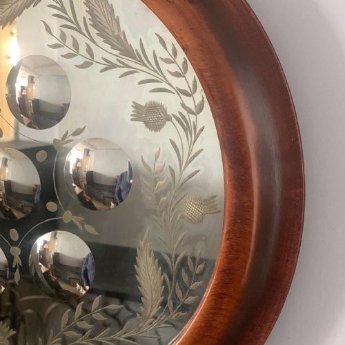 ANTIQUE SOCERERS MIRROR - ADDITIONAL PHOTO 1