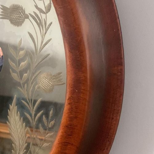 ANTIQUE SOCERERS MIRROR - ADDITIONAL PHOTO 2