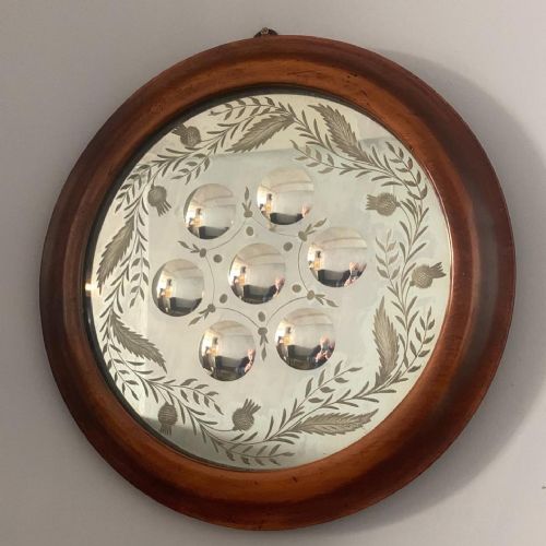 ANTIQUE SOCERERS MIRROR - ADDITIONAL PHOTO 5