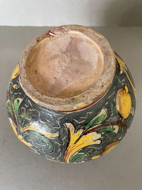 A 17THC ITALIAN MAJOLICA VASE - ADDITIONAL PHOTO 7