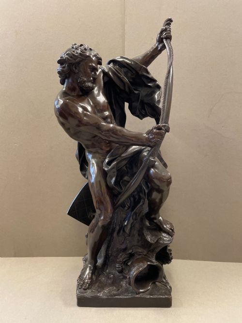 a 19thc bronze of ulysses - CATEGORY: ANTIQUE SCULPTURES - DATED 19TH CENTURY