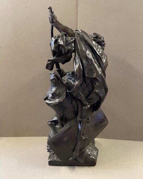 A 19THC BRONZE OF ULYSSES - ADDITIONAL PHOTO 2