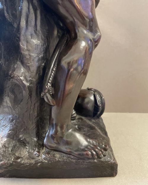 A 19THC BRONZE OF ULYSSES - ADDITIONAL PHOTO 5