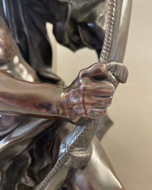 A 19THC BRONZE OF ULYSSES - ADDITIONAL PHOTO 8
