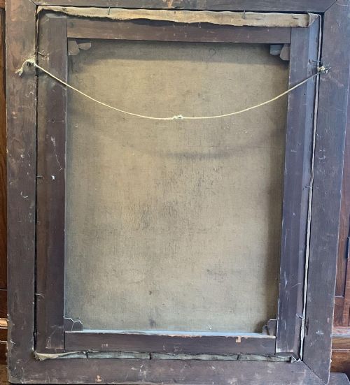 AN ANTIQUE PORTRAIT OF A GENTLEMAN - ADDITIONAL PHOTO 5