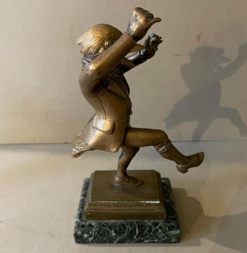 ANTIQUE BRONZE DANCING BIRDS - ADDITIONAL PHOTO 4