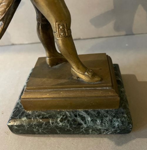 ANTIQUE BRONZE DANCING BIRDS - ADDITIONAL PHOTO 5