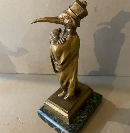 ANTIQUE BRONZE DANCING BIRDS - ADDITIONAL PHOTO 8