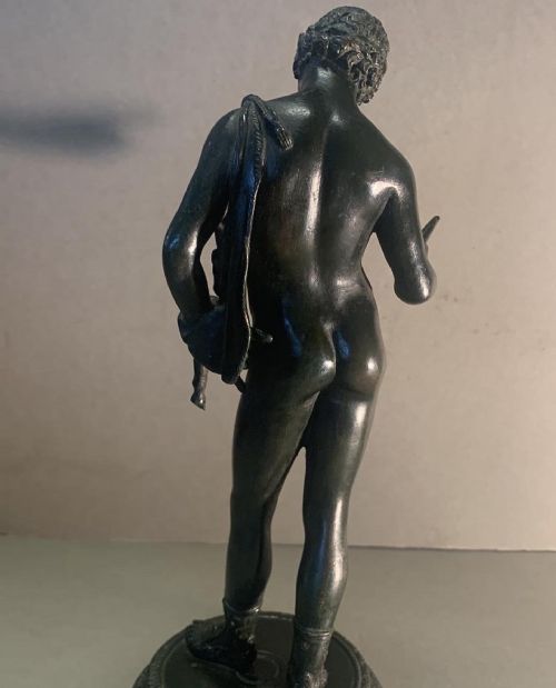 A GRAND TOUR BRONZE OF NARCISSUS - ADDITIONAL PHOTO 5