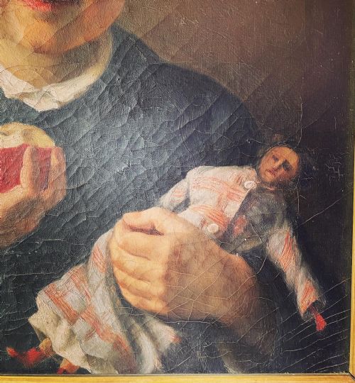 A 19THC PORTRAIT OF A BOY - ADDITIONAL PHOTO 3