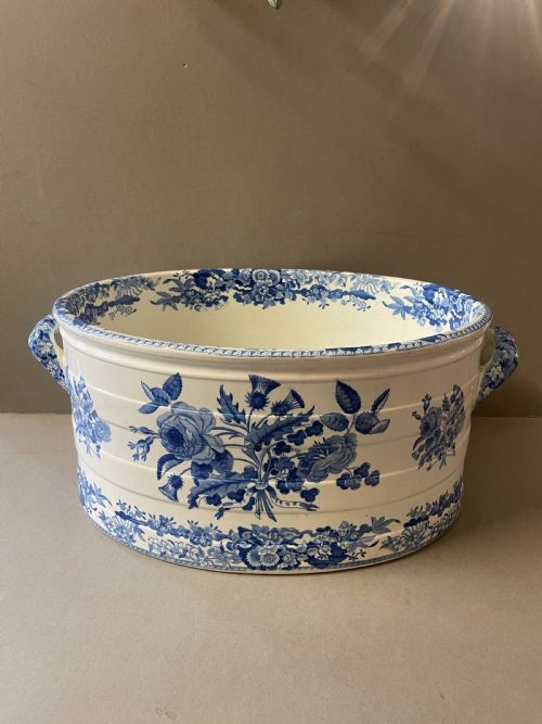 AN ANTIQUE SPODE FOOTBATH - ADDITIONAL PHOTO 1